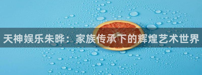 开丰娱乐168：天神娱乐朱晔：家族传承下的辉煌艺术世界