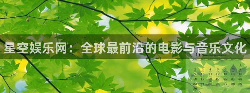 开丰娱乐地址：星空娱乐网：全球最前沿的电影与音乐文化